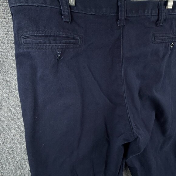 Carhartt FR CAT 2 Canvas Twill Pants Men 42x32 Navy Blue Work Fire Resistant - Picture 13 of 16